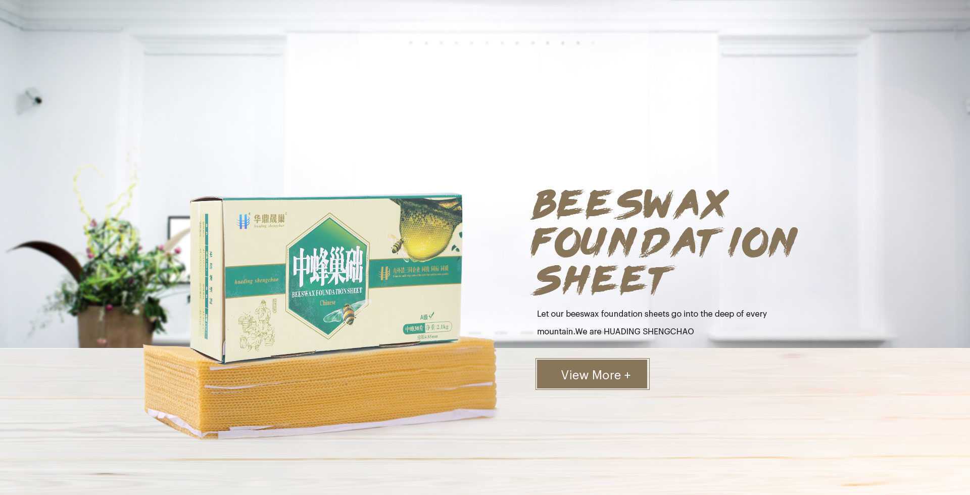 beeswax foundation sheet